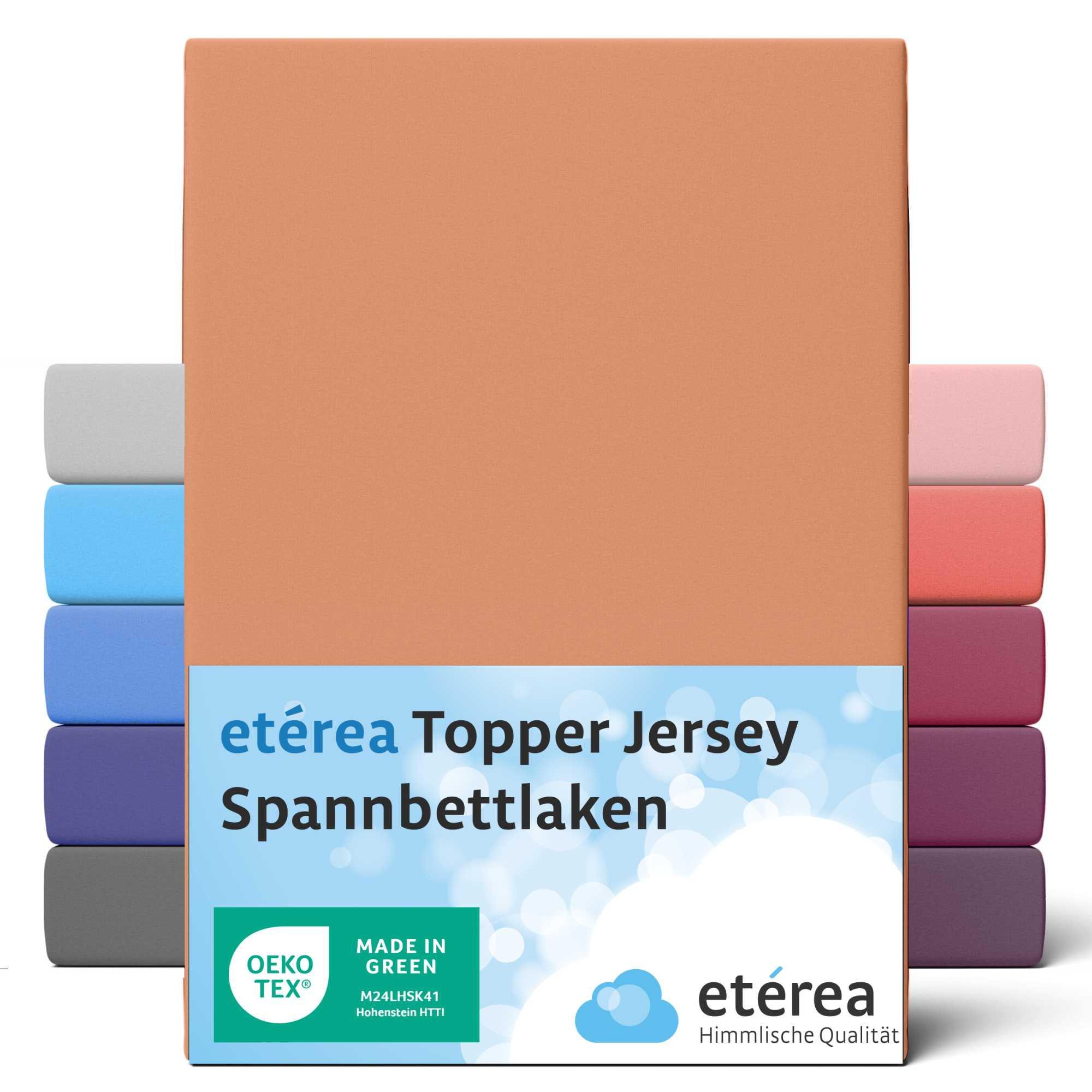 etérea Himmlische Qualität Topper Lenzuolo da camera in jersey comfort  