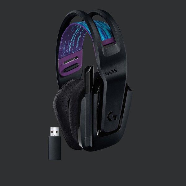 logitech G  G G535 Kopfhörer Kabellos Kopfband Gaming Schwarz 
