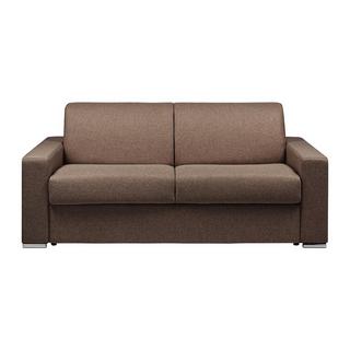 LINEA SOFA Schlafsofa 3Sitzer Stoff CALITO Liegefläche 1 Matratzen  