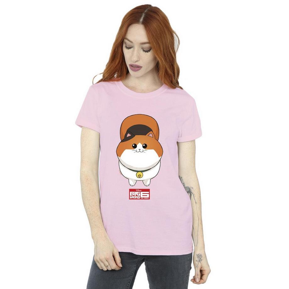Disney Big Hero 6 T-Shirt Stampa Gatto  