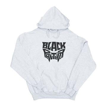 Black Panther Worded Emblem Kapuzenpullover