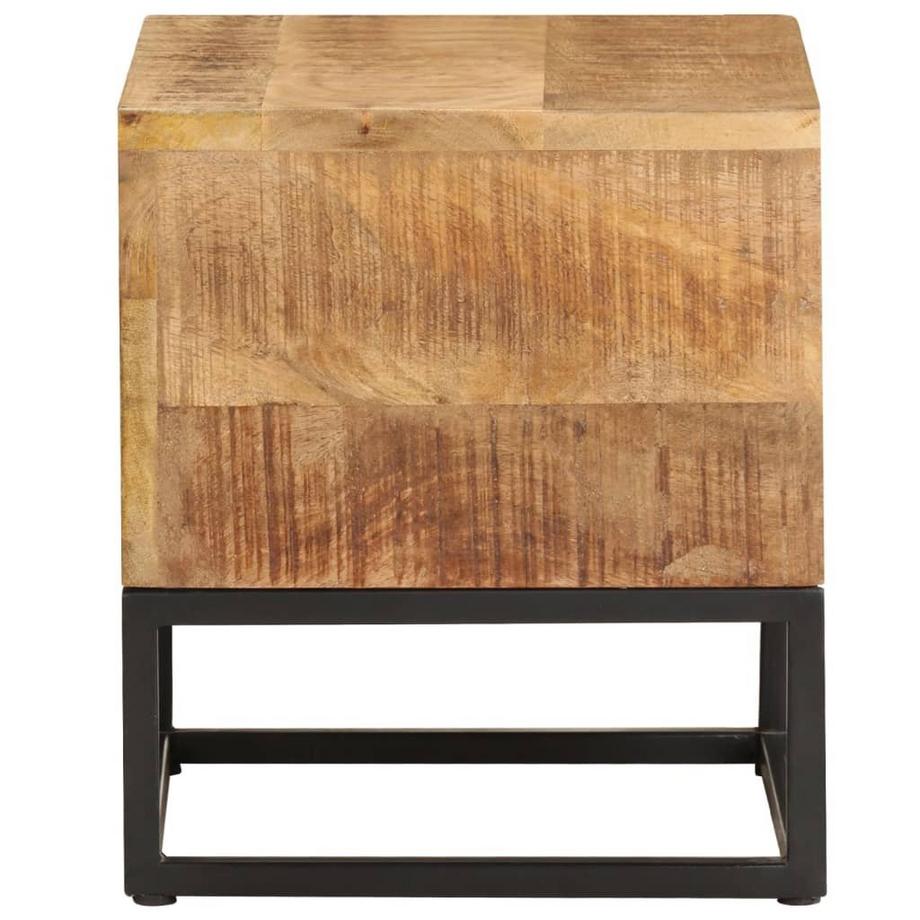 VidaXL Table d'appoint bois  