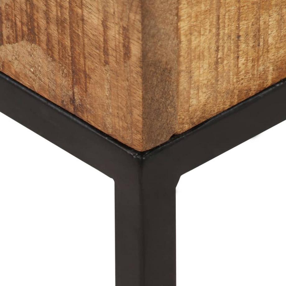 VidaXL Table d'appoint bois  