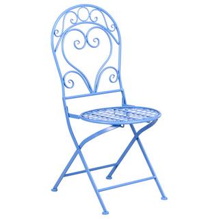 Beliani Set di 2 sedie da giardino en Ferro Retrò ALBINIA  