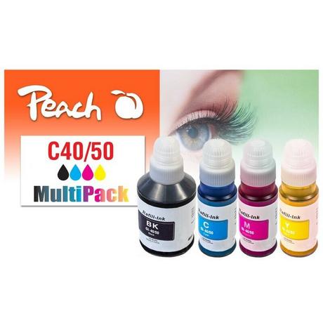 Peach  Encre  Canon CISS GI-40/50 Multi-Pack 