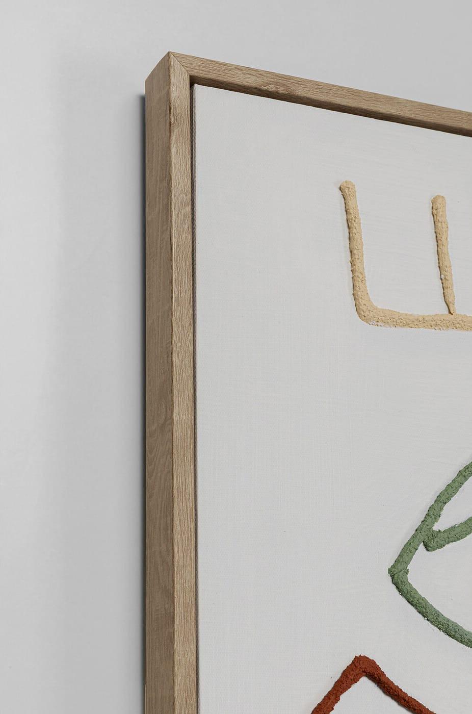 KARE Design Quadro su tela Art Eye left 60x90  