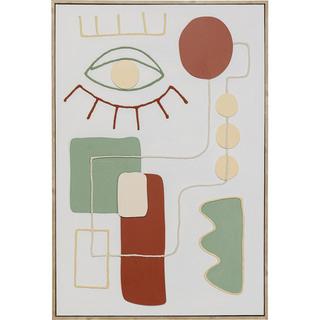 KARE Design Leinwandbild Art Eye links 60x90  