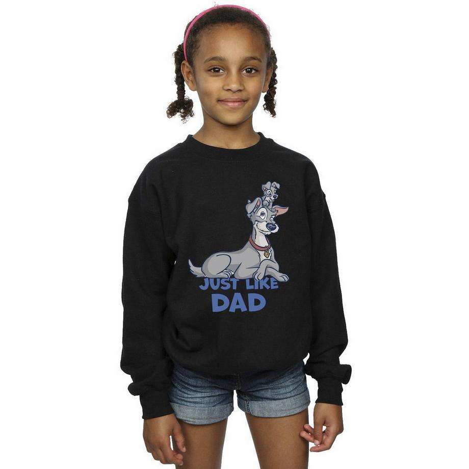 Disney  Sweat LADY AND THE TRAMP JUST LIKE DAD 