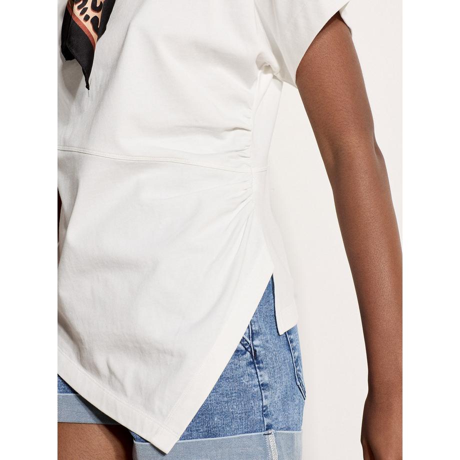 APRICOT T-Shirt Jersey Ourlet Asymétrique  