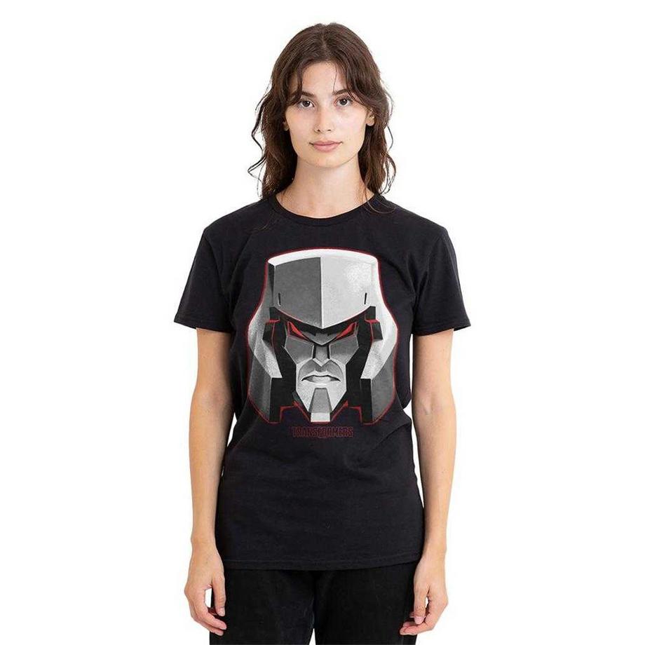 TRANSFORMERS  T-ShirtMotif Megatron Motiftyle Gros Visage 