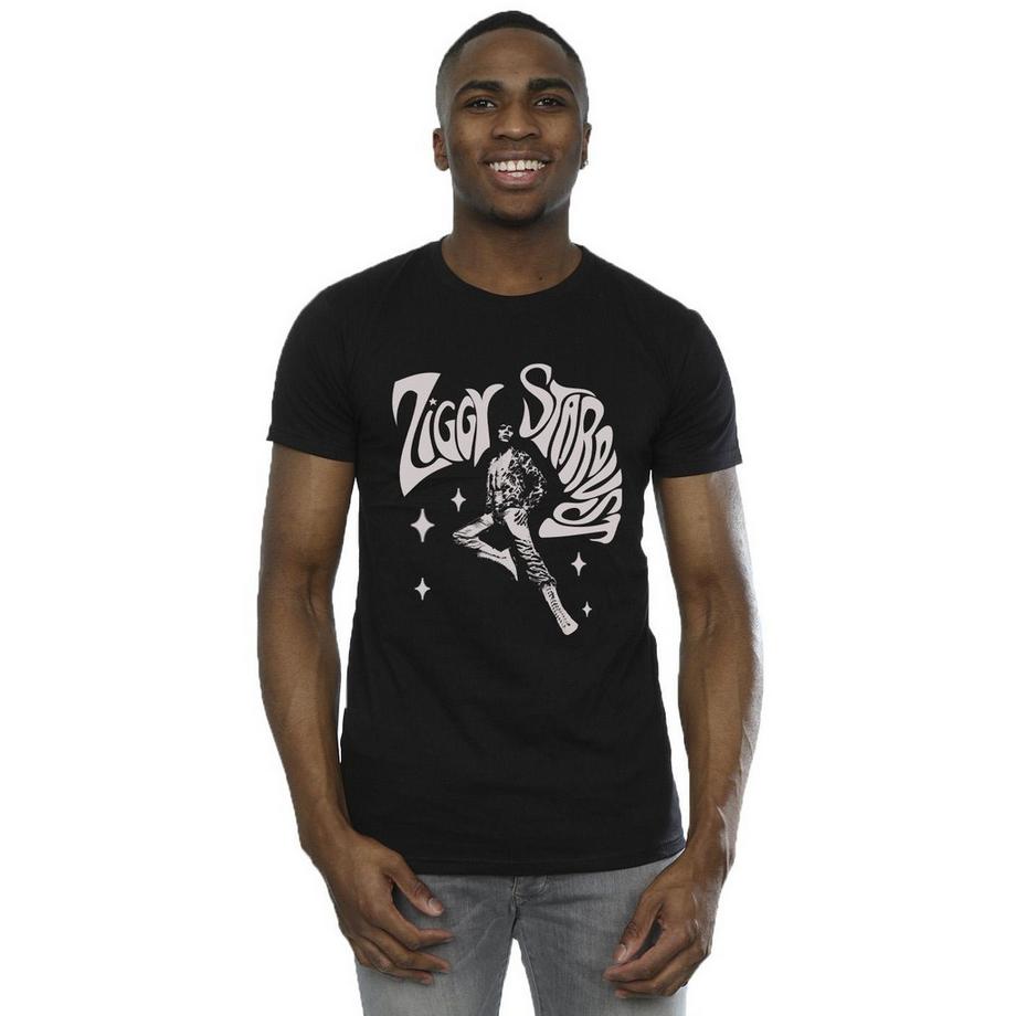 David Bowie Ziggy Stardust T-Shirt Imprimé Graphique  