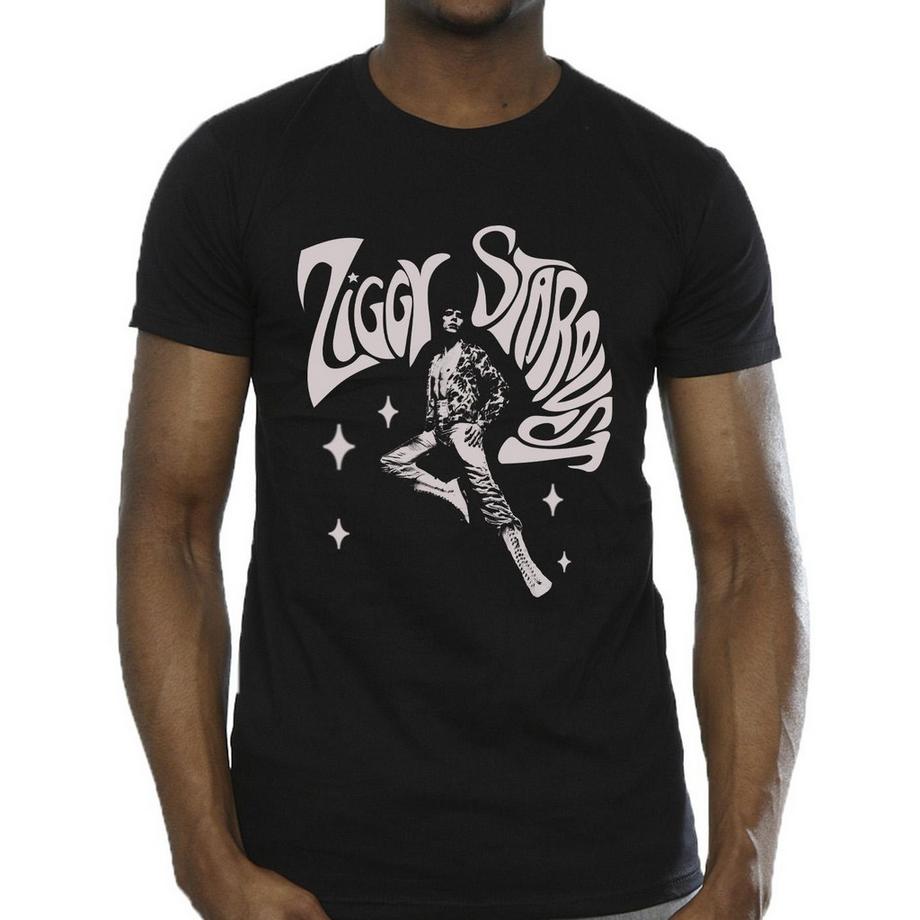 David Bowie Ziggy Stardust T-Shirt Imprimé Graphique  