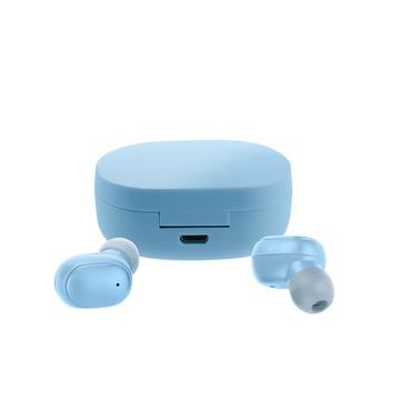 Bluetooth 5.2 Kopfhörer mit Box Hellblau