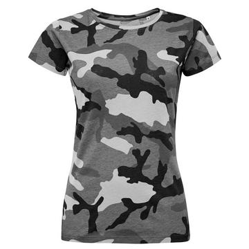 Tshirt à motif camouflage