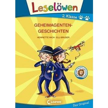 Leselöwen 2. Klasse - Geheimagentengeschichten (Großbuchstabenausgabe)