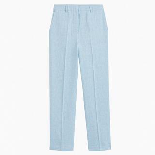 La Redoute Collections  Weite Chambray-Hose aus Leinen/Baumwolle 