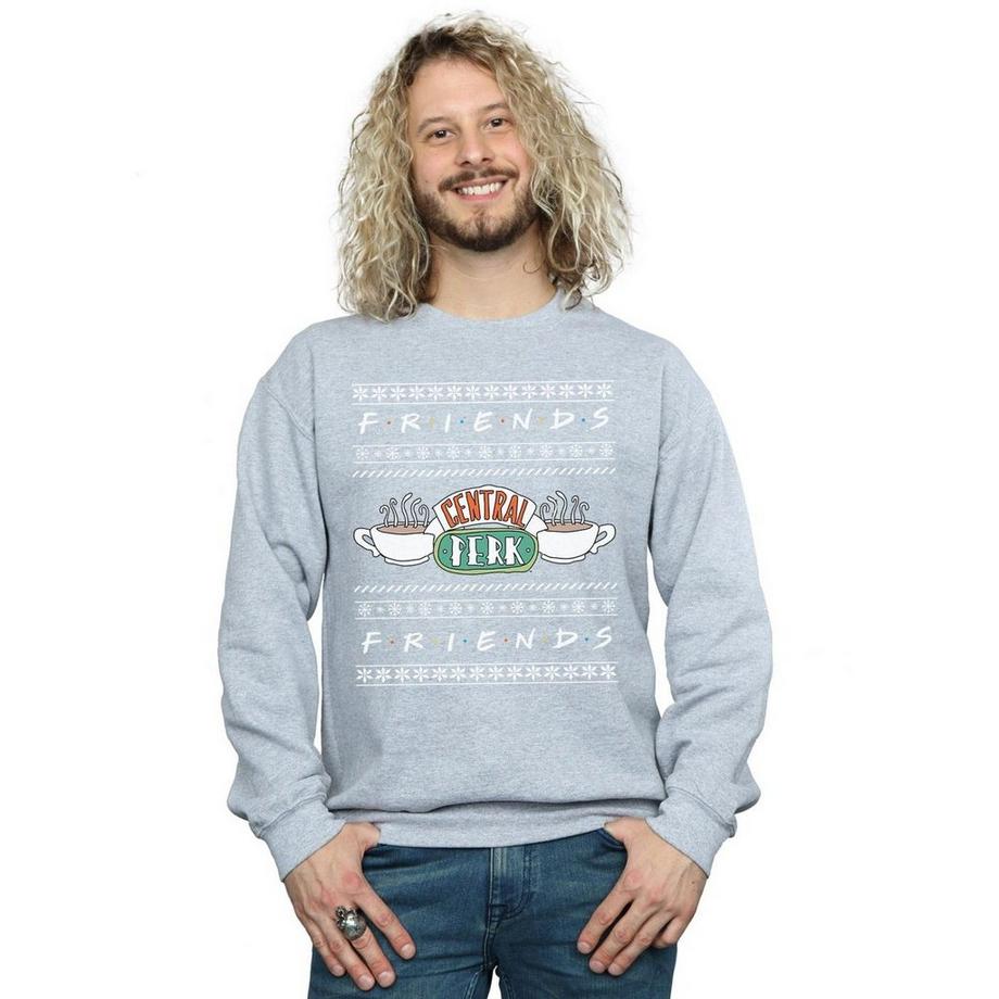 Friends Central Perk Bedrucktes Sweatshirt  