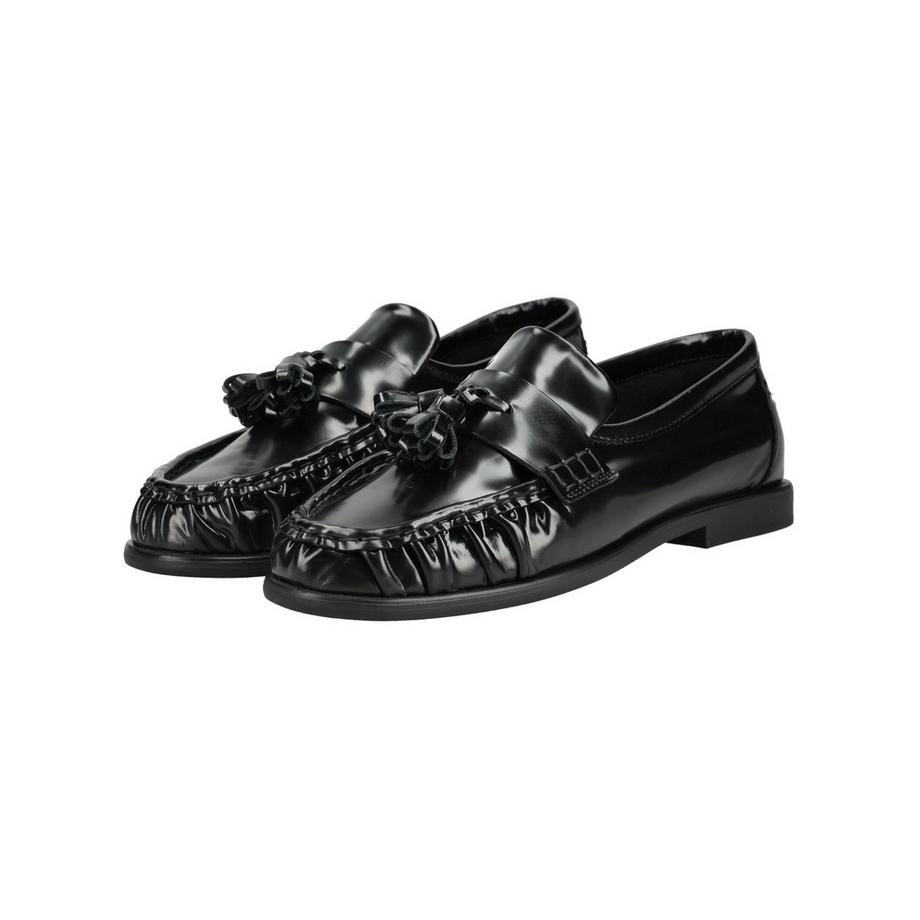 Pavement Pantofole Mocassino con Pon Pon  