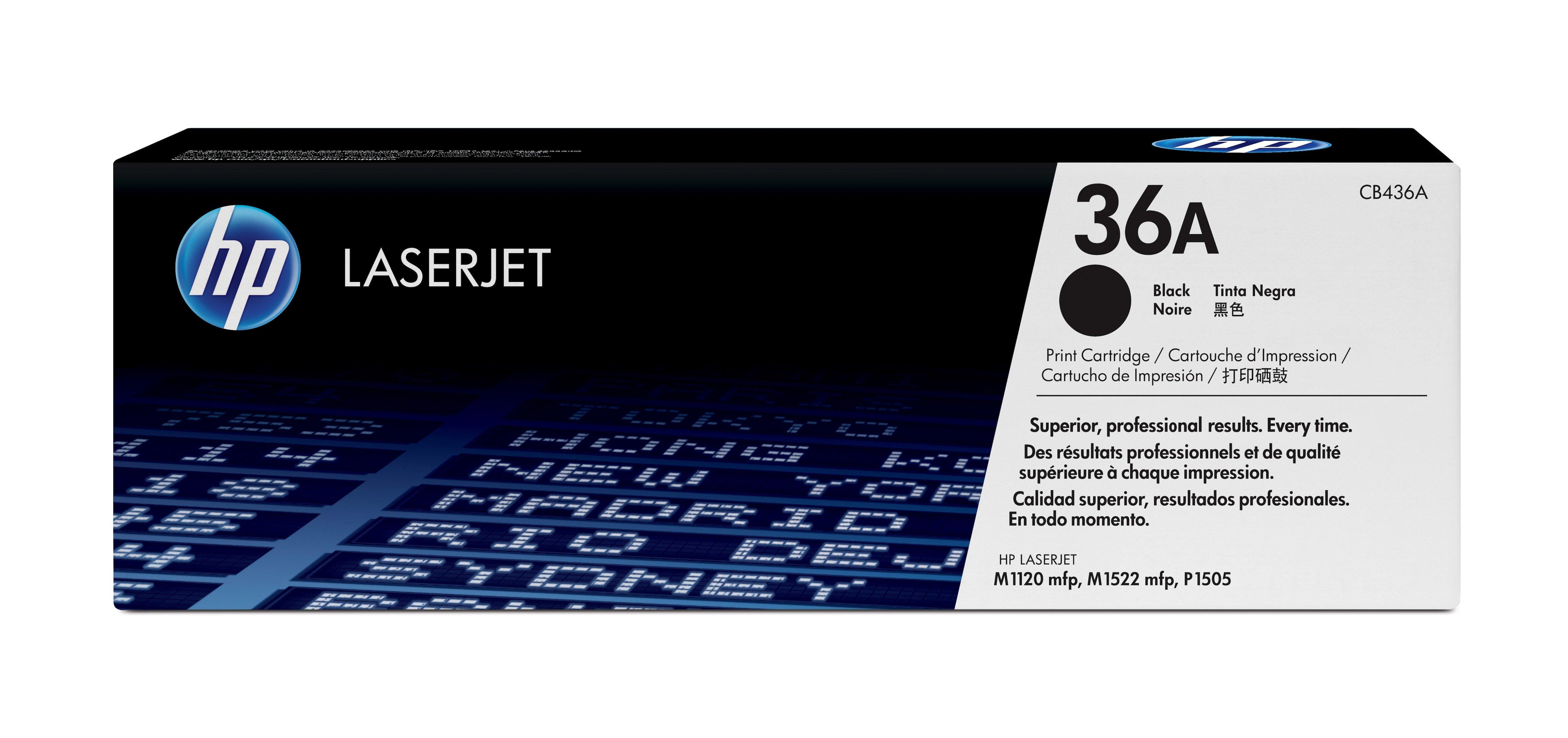 Hewlett-Packard  HP Toner-Modul 36A schwarz CB436A LaserJet P1505 2000 Seiten 