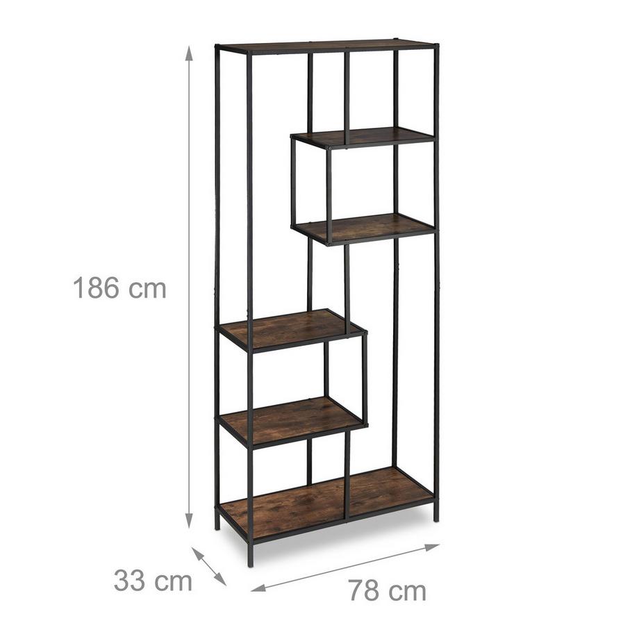B2X  Étagère de style industriel 