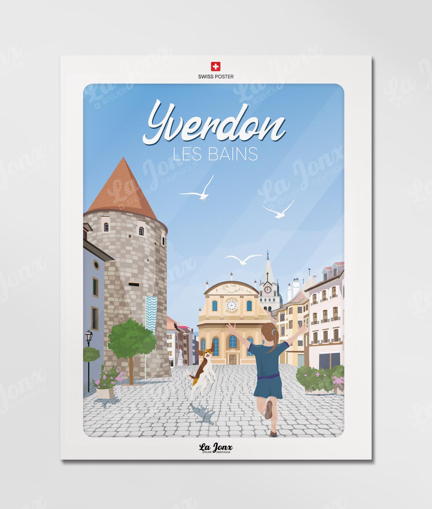 La-Jonx Poster Yverdon les bains  