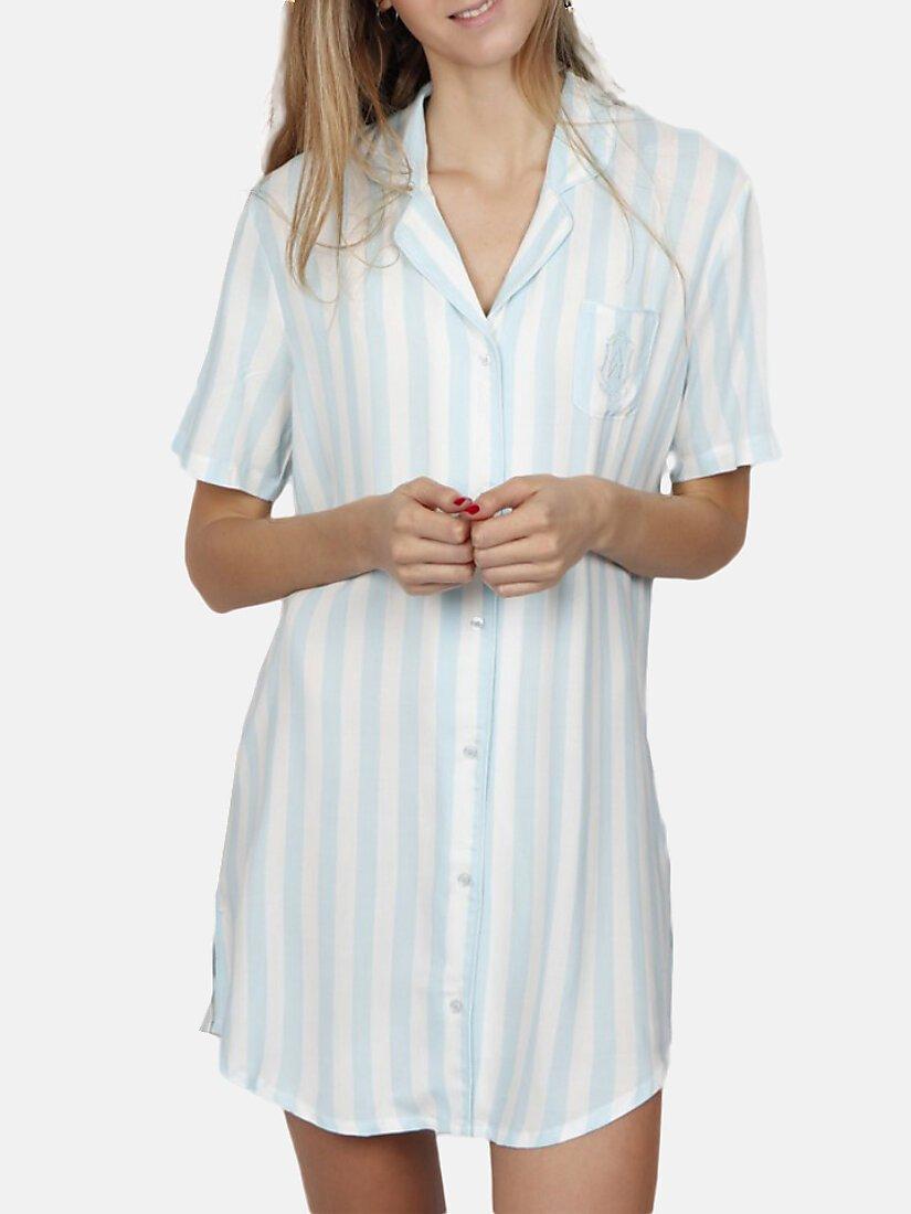 Admas  Chemise de nuit Classic Stripes 