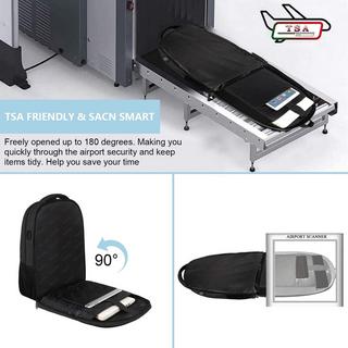 Only-bags.store Sac à dos pour ordinateur portable 17 pouces antivol sac d'école  