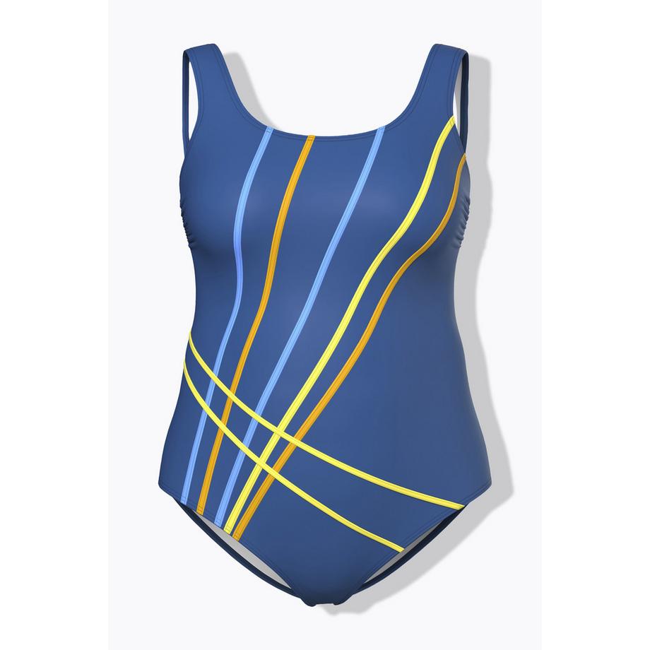 Ulla Popken Maillot de bain Passepoils colorés sans bonnets souples  