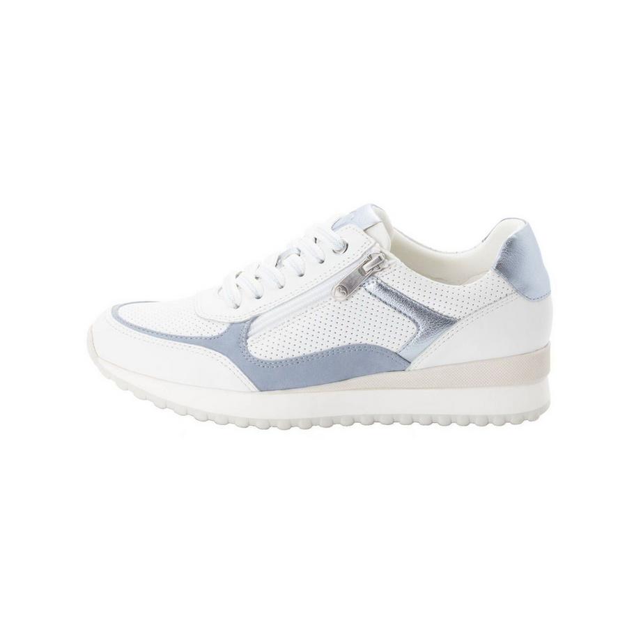 Marco Tozzi Sneaker avec fermeture éclair latérale et panneaux perforés  
