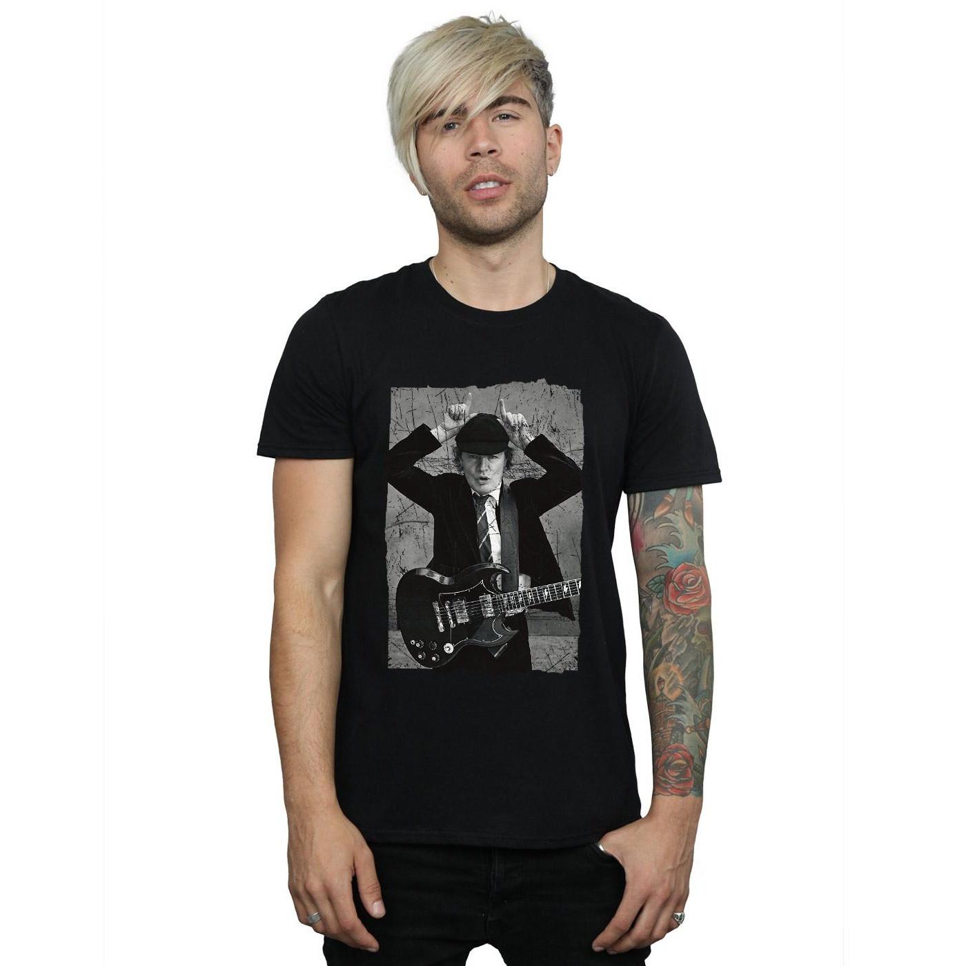 AC/DC ACDC Angus Young Gitarren T-Shirt  