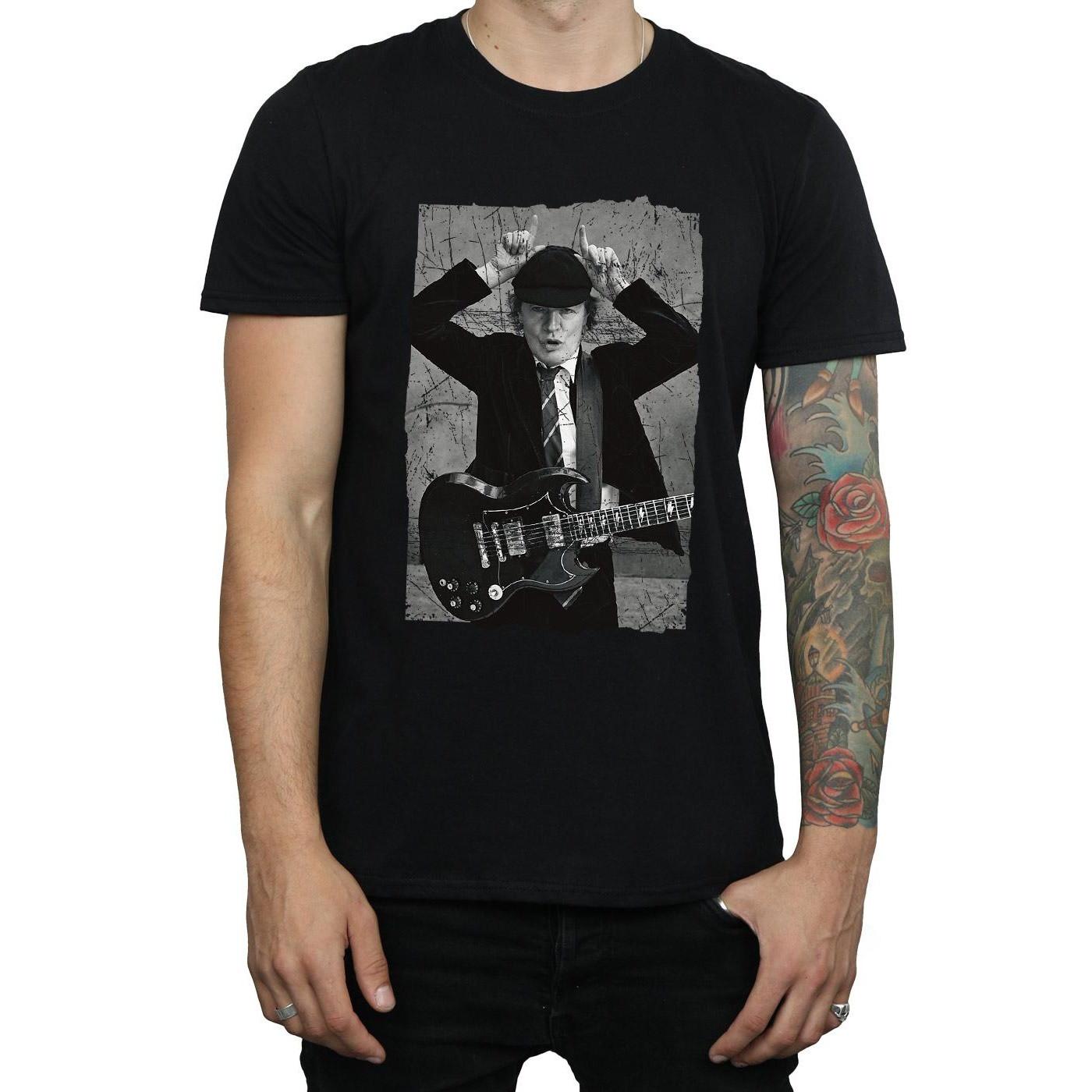 AC/DC ACDC Angus Young Gitarren T-Shirt  
