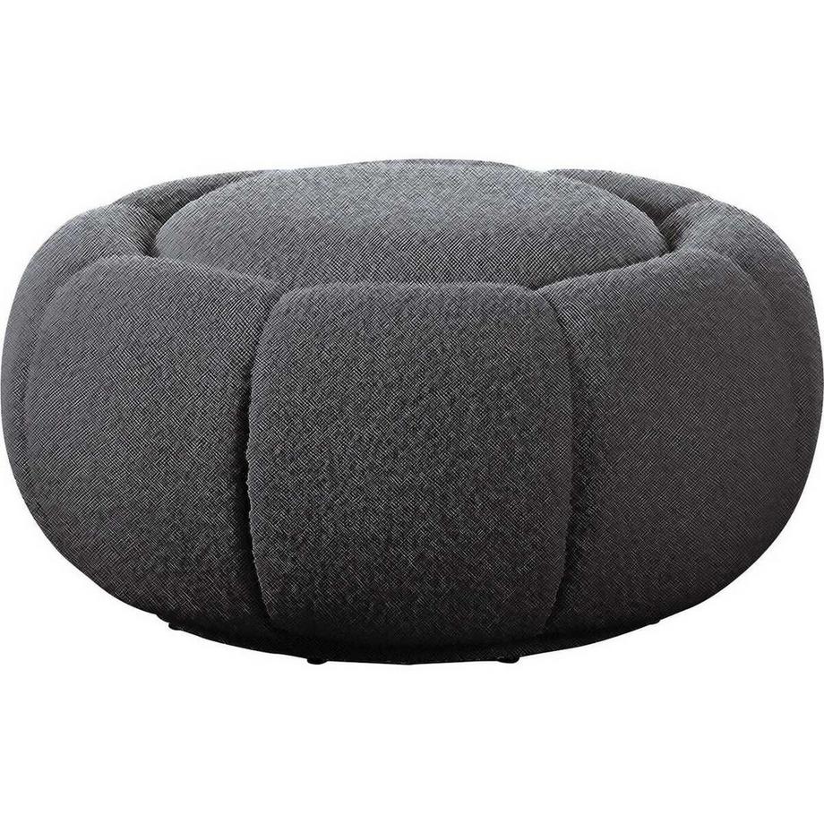 Tabouret Peppo Bloom Melange noir rond 72