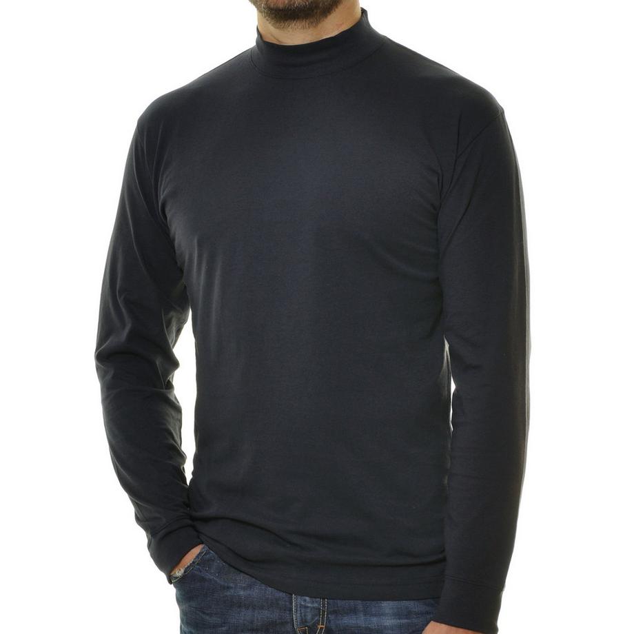 Ragman Longsleeve Basic Stehkragen Regular Fit  