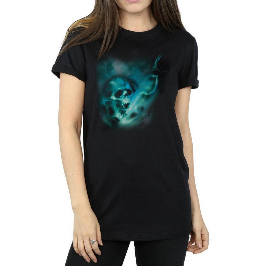 Harry Potter Dark Mark Skull T-Shirt Grafica  