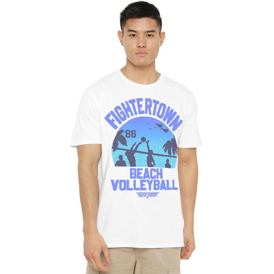 Top Gun Fightertown Beach Volleyball T-Shirt  