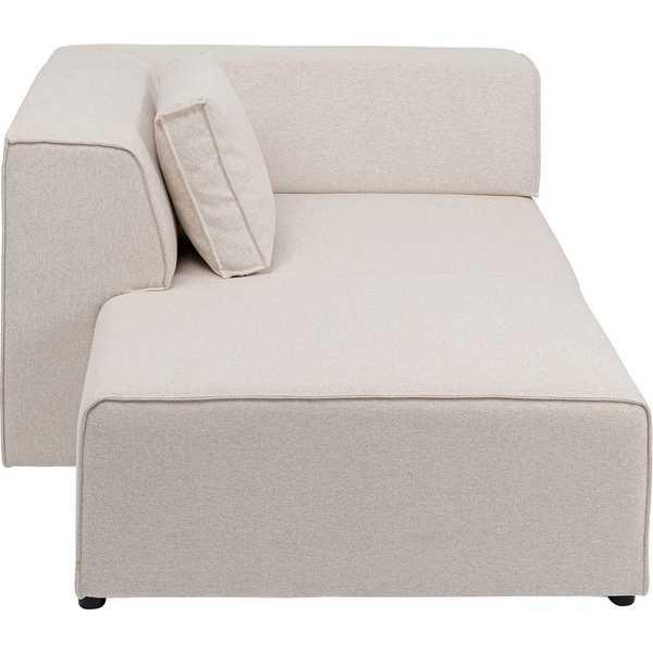 KARE Design Infinity Ottoman Elements maillons crème 182  