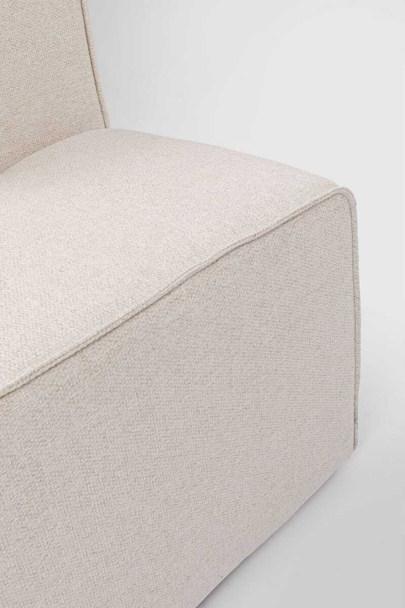 KARE Design Pouf Infinity Elements crema sinistro 182  