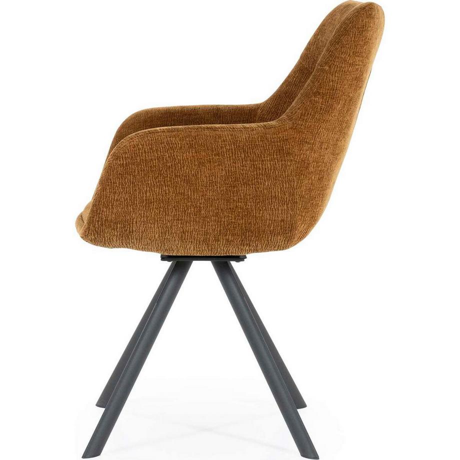 mutoni Armlehnstuhl Bliss mustard  