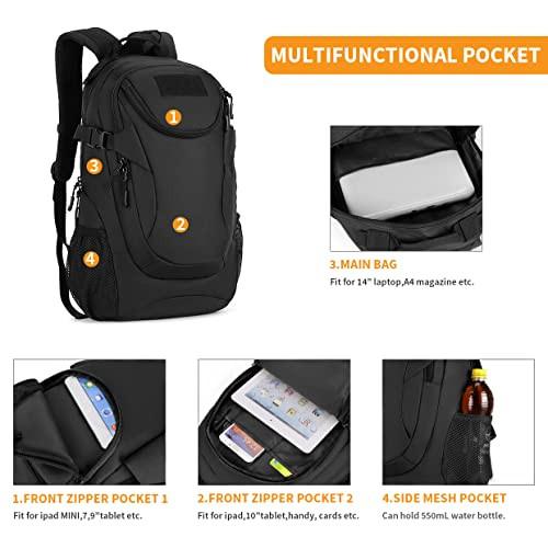 Only-bags.store Taktischer Militär Schultasche Wasserdichter Mini Tagesrucksack  