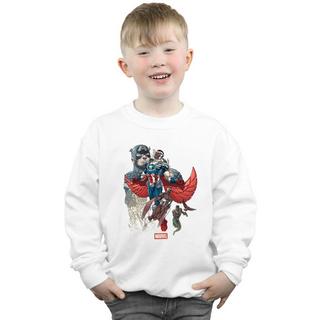 MARVEL  Captain America Falcon Evolution Sweatshirt 