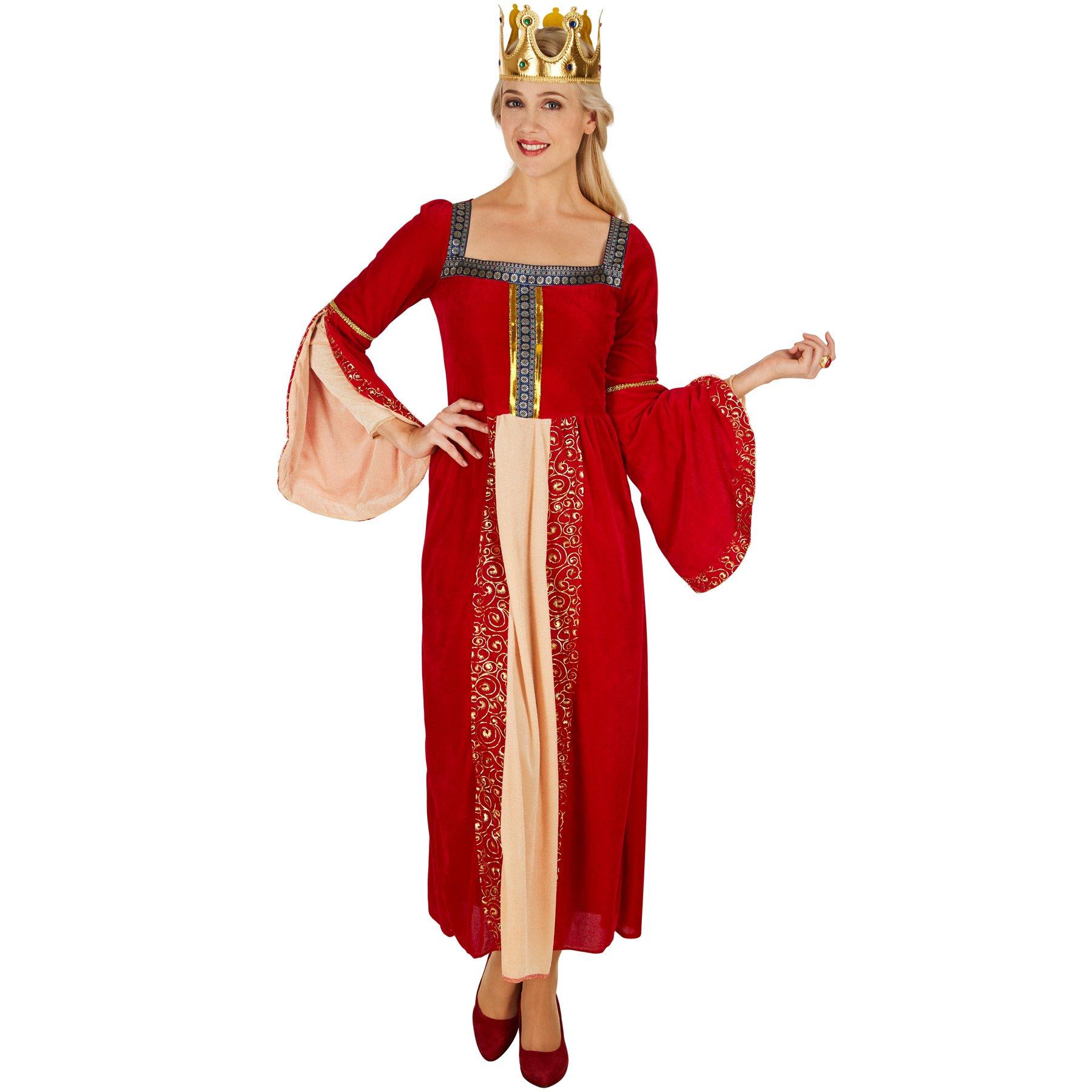 Tectake  Costume da donna - Regina 
