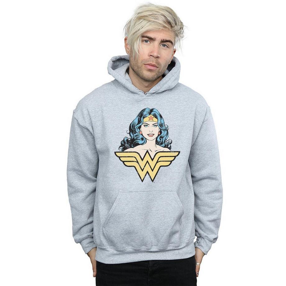 DC COMICS Wonder Woman Logo Kapuzenpullover  
