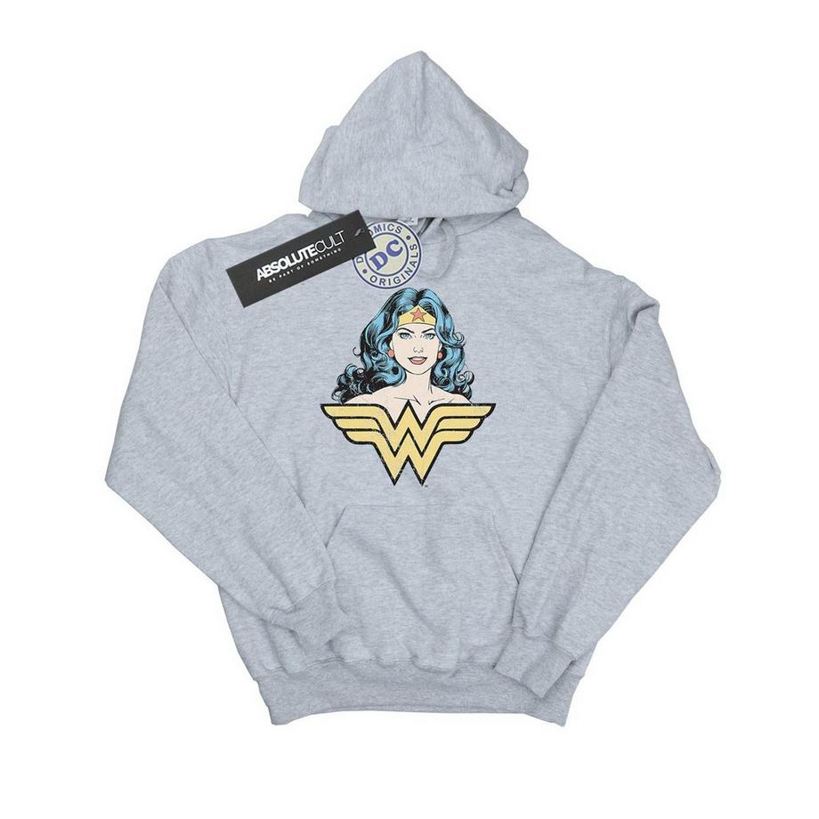 DC COMICS Wonder Woman Logo Kapuzenpullover  