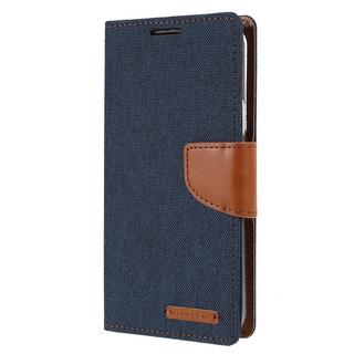 Mercury  Galaxy S22+ - Etui en cuir gris en toile Mercury 