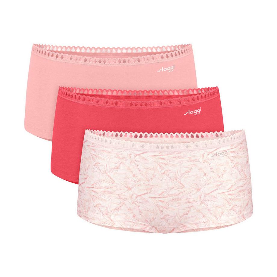 Panty  Paquet de 3 Confortable à porter-GO Crush Short C3P