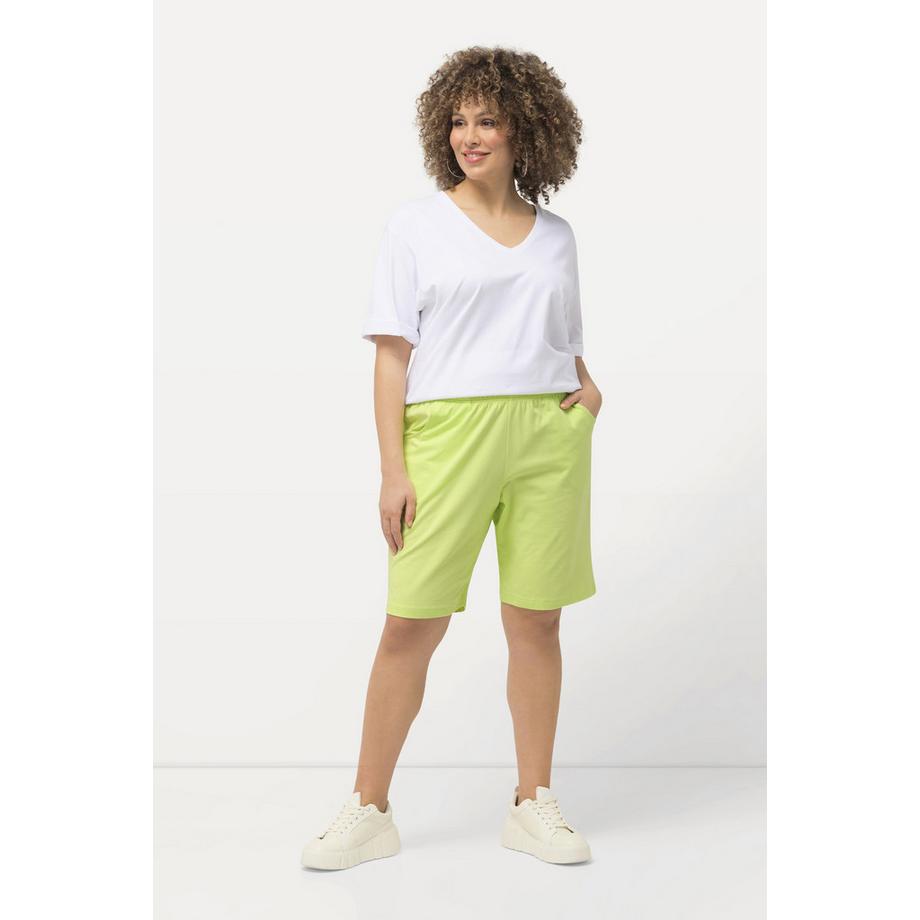 Ulla Popken Short en jersey Poches Taille élastique  