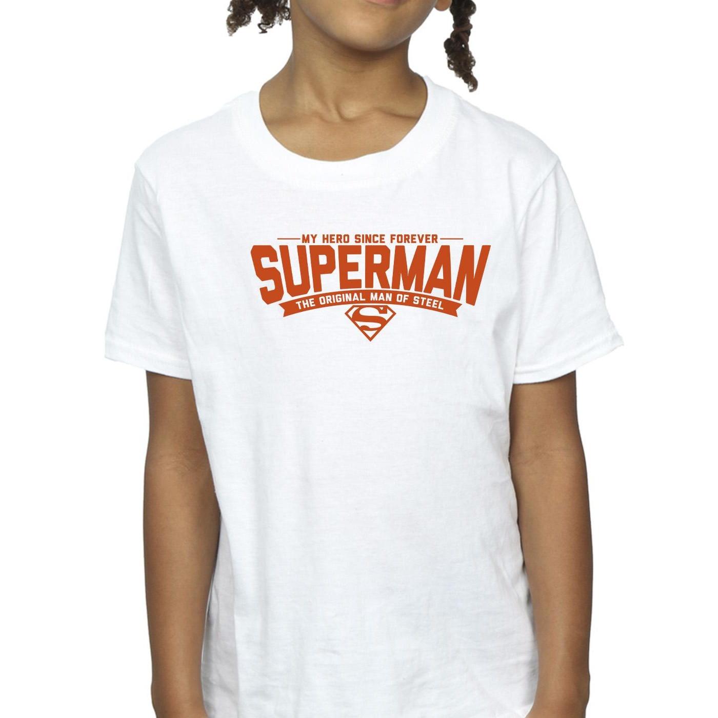 DC COMICS  Superman Hero Dad TShirt 