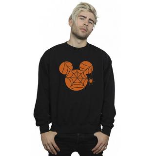 MICKEY MOUSE Halloween Spinnennetz Sweatshirt  