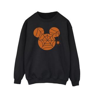 MICKEY MOUSE Halloween Spinnennetz Sweatshirt  