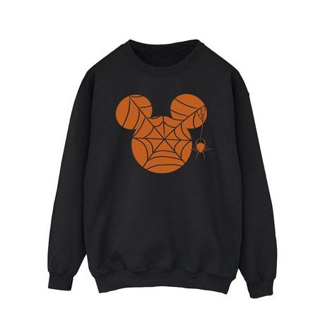MICKEY MOUSE Halloween Spinnennetz Sweatshirt  